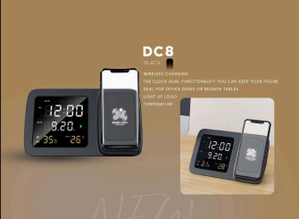 Digital clock 8 
